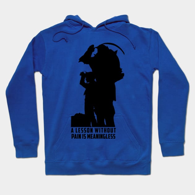 Edward and Aplhonse Elric FullMetal Alchemist Hoodie by SirTeealot